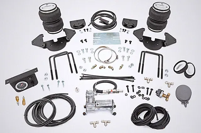 GMC Sierra 1500 2019-2026 Rough Country Air Helper Kit with On Board Compressor